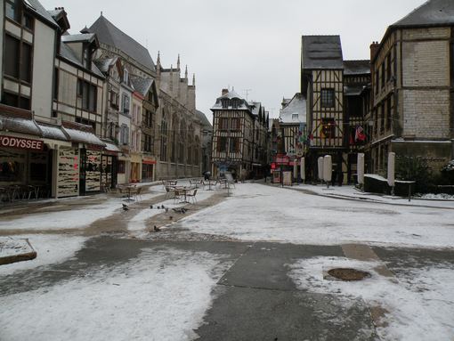  Place Israel, temps d'hiver
